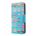 Miniatyrbillede 5 af 5: Pattern Wallet Case Samsung Galaxy S10 Plus - Multiple Owls Black