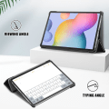 Pikkukuva 5 / 11: Kolminkertainen teline älykotelo Samsung Galaxy Tab S7 FE/Tab S7 Plus/Tab S8+ Multicolor