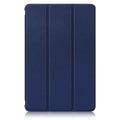 Pikkukuva 7 / 10: Kolmen taittotelineen älykotelo Samsung Galaxy Tab S7 FE/Tab S7 Plus/Tab S8+ -puhelimelle Blue