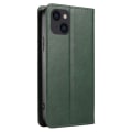 Miniatyrbillede 6 af 7: Wallet Stand Telefontaske til iPhone 15 Pro Cell Cell Cover - Grøn Green