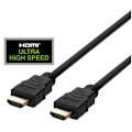 Miniatyrbild 1 av 2: DELTACO Ultra High Speed HDMI-kabel, 3m 8K vid 60Hz Svart