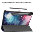 Miniatyrbilde 6 av 9: Slim Fit Dekseldeksel Til Samsung Galaxy Tab S7/S8 - Plass Multicolor
