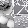 Miniatyrbillede 7 af 10: 10 stk Sko opbevaringstaske Garderobe Sko Lomme - L/32*44cm Grey