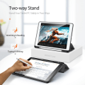 Miniatyrbillede 11 af 11: DUX DUCIS Domo Apple iPad 10.2 2021/2020/2019 Trifoldet stativ sort Black