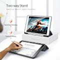 Pikkukuva 11 / 11: DUX DUCIS Domo Apple iPad 10.2 2021/2020/2019 Kolminkertainen jalusta Musta Black