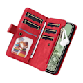 Miniatyrbillede 7 af 9: KT Multi-Function Series-5 Til Pixel 8a Telefontaske Red