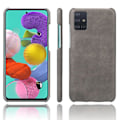 Pikkukuva 1 / 4: Crazy Horse Coated Case for Samsung Galaxy A71 - Gray Grey