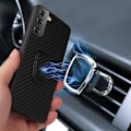 Miniatyrbillede 2 af 11: Samsung Galaxy S21+ (S21 Plus) Fingerring Stativetui Magnet Black