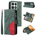 Miniatyrbilde 1 av 9: KT Lommebokveske for Xiaomi 14T Pro Green