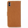Pikkukuva 2 / 5: Retro Wallet Mobile Phone Case for iPhone XS Max - Brown Brown