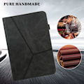Miniatyrbillede 9 af 11: Til iPad 10.2 (2021)/(2020)/(2019) Almindeligt PU-læder tabletcover Black
