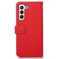 Pikkukuva 7 / 7: KHAZNEH puhelimen kansi Samsung Galaxy S23+ (Plus) - punainen/musta Red