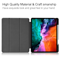Pikkukuva 6 / 9: iPad 12.9" Pro 2021 Tri-fold Stand Tablet Case Cover - Graffiti Multicolor