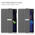 Miniatyrbild 3 av 9: Slim Fit Cover fodral Till Samsung Galaxy Tab A8 10.5" (2021) grå