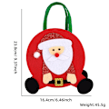 Miniatyrbillede 2 af 5: Christmas Sweets Cookies Bag Julegavegavepose - Julemanden Red