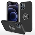 Miniatyrbild 1 av 8: iPhone 13 Pro Max Hybrid skal med Finger Ring - Svart Svart