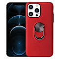 Pikkukuva 1 / 8: iPhone 13 Pro Finger Ring TPU Hybrid Case Kickstand - Red Red