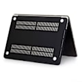 Miniatyrbilde 5 av 5: MacBook Air 13.3 A1932 (2018) + Retina Modelldeksel - Marmor Svart Black