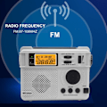 Miniatyrbild 6 av 11: Emergency AM FM-radio Bluetooth spelare Handvevgenerator PowerBank Svart