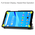 Miniatyrbillede 5 af 8: Pattern  Tri-fold Stand Cover Lenovo Tab M7 - Graffiti Multicolor