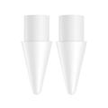 Miniatyrbillede 1 af 3: BASEUS Stylus Smooth Series 2 stk. kapacitive penspidser udskiftelige skridsikre White