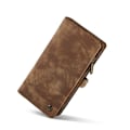 Miniatyrbillede 10 af 11: CASEME iPhone 12/iPhone 12 Pro 2-i-1 tegnebog Telefonskal Brun Brown