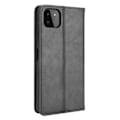 Miniatyrbillede 2 af 6: Samsung Galaxy A22 5G Pung Stand Flip Telefonetui - Sort Black