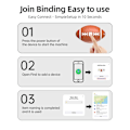 Miniatyrbild 2 av 8: Anti-Lost Mini Global Locator Smart GPS Tracker Fungerar med Find My Brun