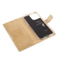 Miniatyrbillede 9 af 11: MERCURY GOOSPERY Blue Moon Wallet Case iPhone 13 Pro - Gold Gold