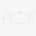 Miniatyrbilde 3 av 9: Kompatibel med Nintendo Switch/Switch OLED spillkontroller Gamepad Turbo Black