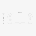 Miniatyrbillede 3 af 9: Kompatibel med Nintendo Switch / Switch OLED Game Controller Gamepad Turbo Black