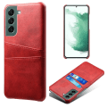 Miniatyrbilde 1 av 4: Samsung Galaxy S24 KSQ Hard Case med PU-Lærbelegg Red