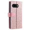 Miniatyrbillede 2 af 8: Til Google Pixel 9A Etui med Lynlåslomme og 9 Kortlommer – RoseGold Pink gold