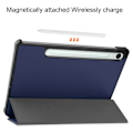 Miniatyrbilde 9 av 9: Tri-fold Smart-etui med stativ for Samsung Galaxy Tab S9 FE Blue