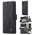 Miniatyrbillede 1 af 8: CASEME Retro Pung Taske til Samsung Galaxy S23 Ultra - Sort Black