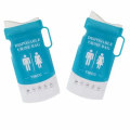 Miniatyrbillede 4 af 5: 4 stk 750ml biltisse nødurinpose Engangs Campingstrømpe Blue