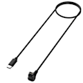 Miniatyrbilde 1 av 6: For Coros Pace Pro Smartwatch Ladekabel 1m USB-C Lader Black