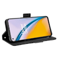 Miniatyrbillede 2 af 9: Wallet Stand Flip-telefonetui til OnePlus Nord 2 5G - Sort Black