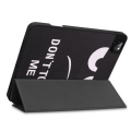 Miniatyrbillede 4 af 8: For iPad Pro 11 2021 Tri-fold Stand Tablet Case Cover - Don't Touch Black