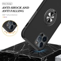 Miniatyrbild 2 av 7: iPhone 12 Pro Max Hybrid skal med Finger Ring - Svart Svart