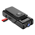 Miniatyrbillede 6 af 10: 1,3" skærm bærbar optager 4K Ultra HD infrarød nattesyn Black