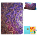 Pikkukuva 1 / 7: iPadille 10.2 (2021)/(2020)/(2019) Tabletin suojakotelo - Mandala Multicolor