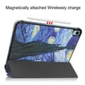 Miniatyrbilde 4 av 10: Tri-fold Stativveske for iPad 10.9 (2022) Tablettdeksel - Maleri Multicolor