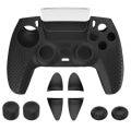 Miniatyrbild 1 av 8: Playstation 5 PS5 Kontroll Skydd + Rocker Cap Cover Trigger Key Svart