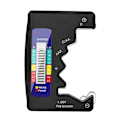 Miniatyrbillede 1 af 11: Universal batteridetektor Tester Checker C/AA/AAA/D/N/9V/6F22/1.55V Black