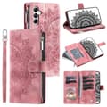 För Samsung Galaxy A26 / A16 plånboksfodral Fodral Skal Mandala blommönster Rosa