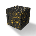 Pikkukuva 1 / 7: Fidget Toy Infinite Cube Stress Relief Flip Block - Musta-Keltainen Yellow