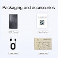 Miniatyrbild 3 av 11: Global GPS Tracker Anti Lost 3D Street View Locator med intelligenta varningar Svart