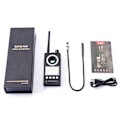 Pikkukuva 1 / 7: langaton signaalin ilmaisin RF Bug Finder Anti-Spy Camera Detector GPS Tracker Locator päivitetty versio Black