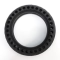 Pikkukuva 3 / 6: Ei inflaatiota Honeycomb-renkaat Xiaomi Mijia M365 -sähköskootterille 2kpl Black